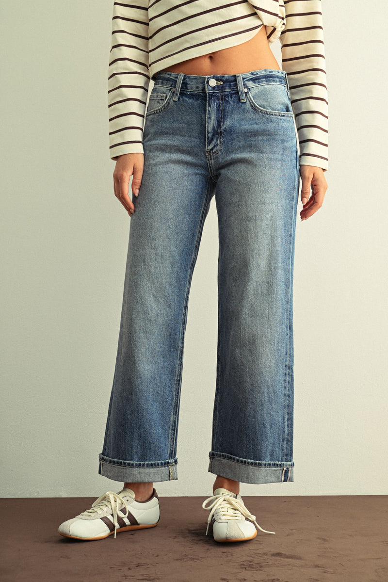 The JB Collection Selvedge Straight – Just Black Denim
