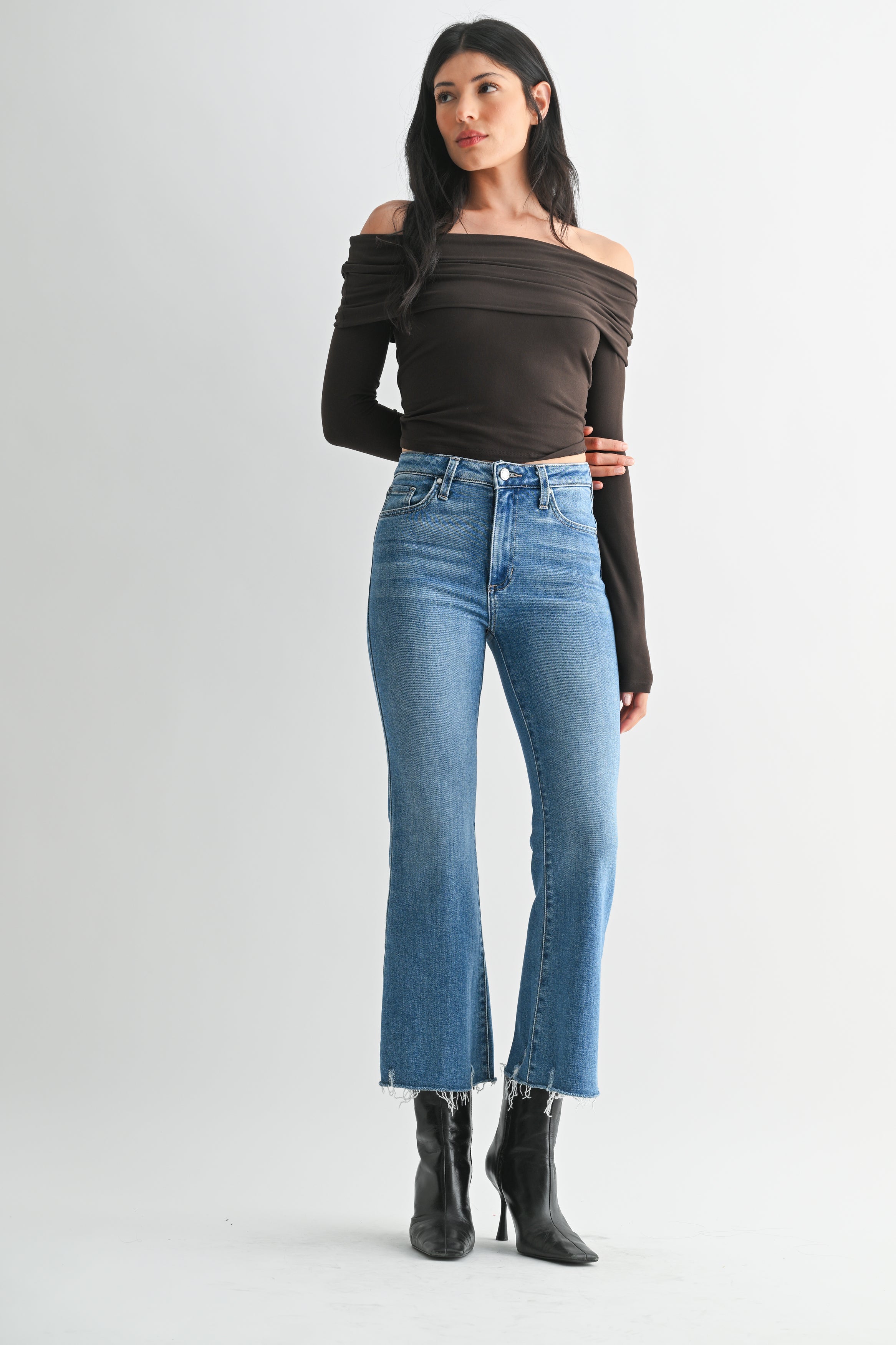 【HI FI FNK】Ria Washed Black Denim TYPE 03 BLACK DENIM – ART-E-FICIAL