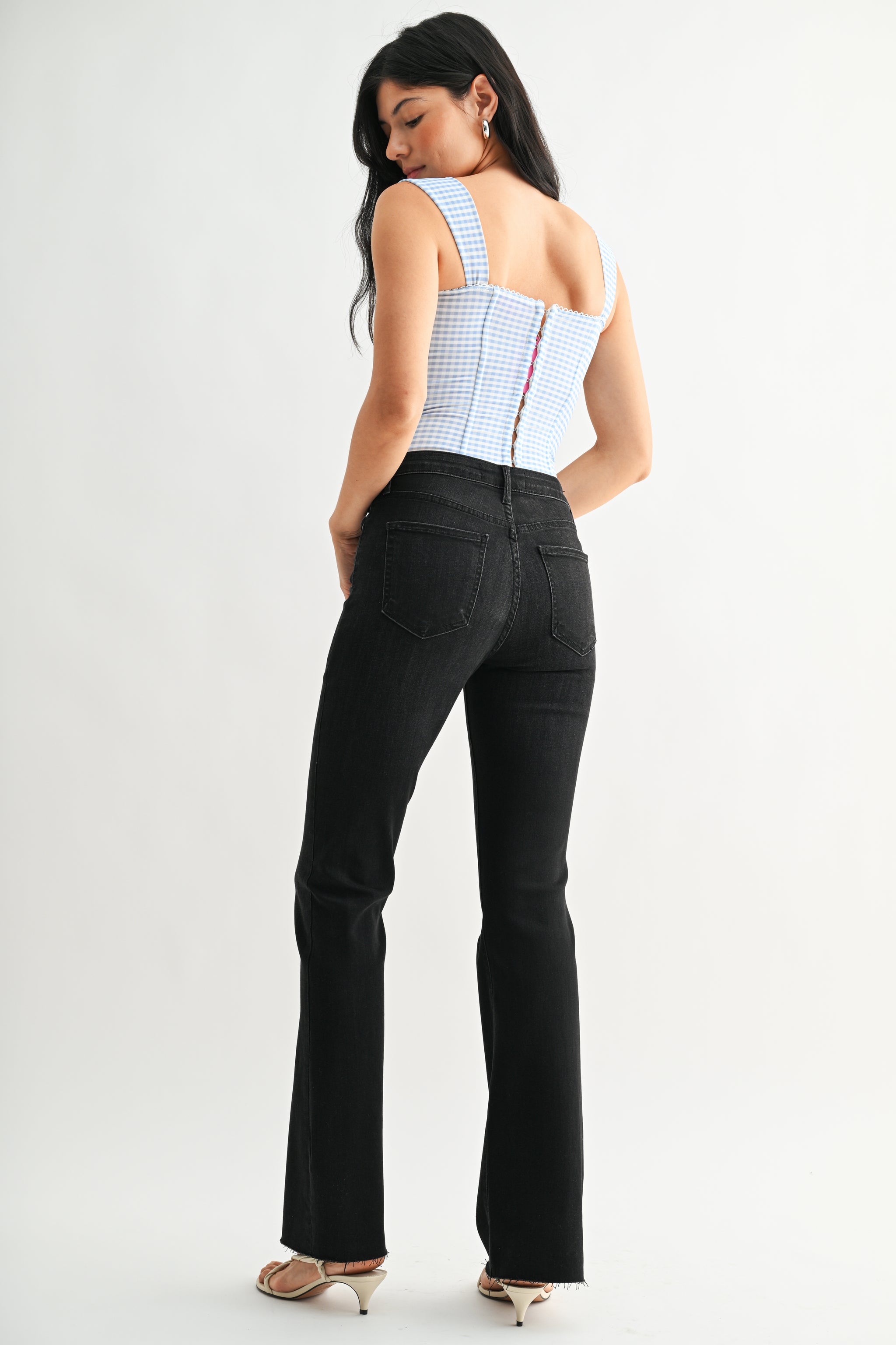 The Fall Flare – Just Black Denim