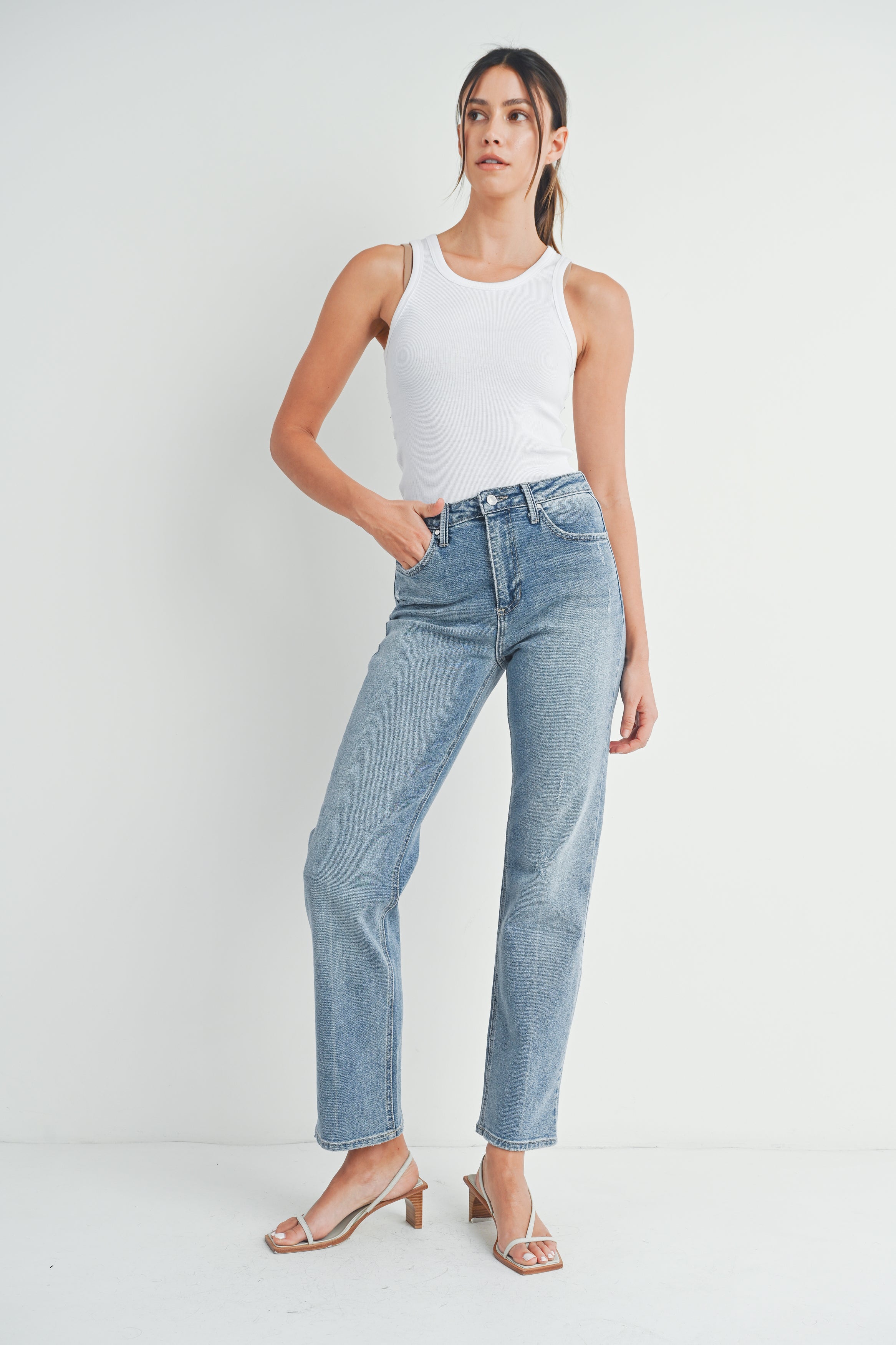 ROSY straight denim – Rosy luce