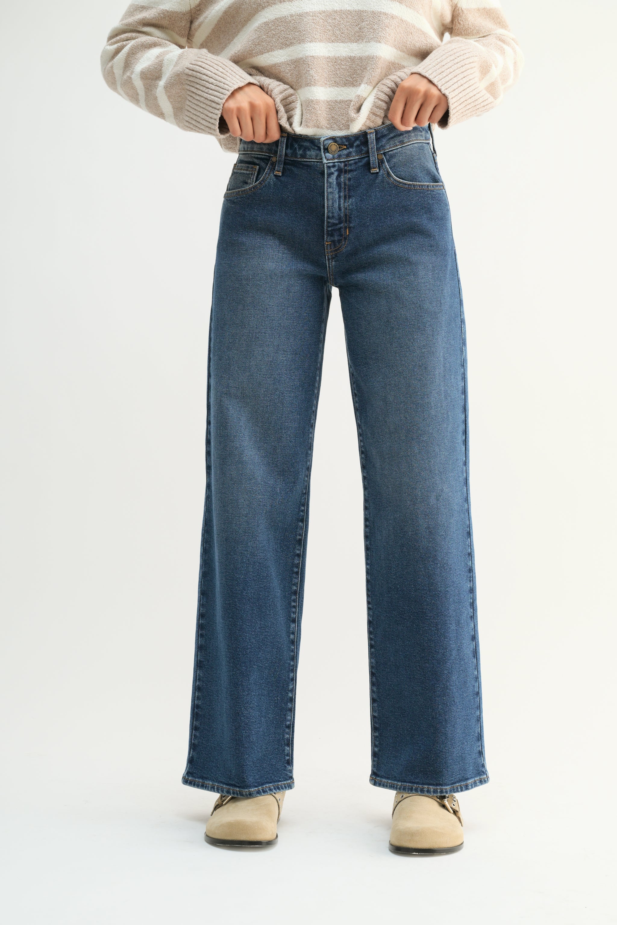【BAON】Moeco Back Pocket Raw Wide Denim Pants Buy JUST BLACK DENIM| THE PATCH POCKET WIDE LEG Online