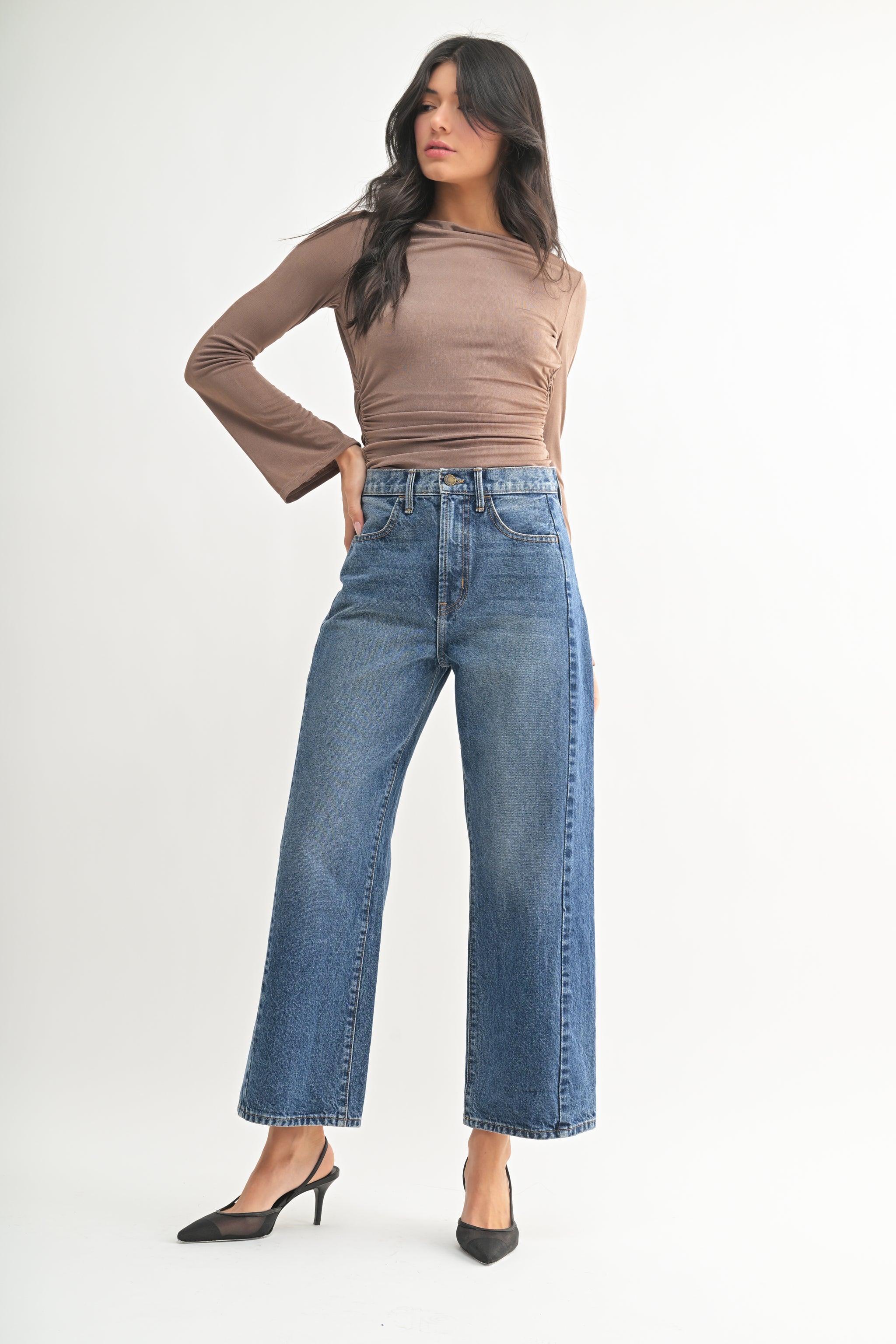 The Barrel Jean Twist – Just Black Denim