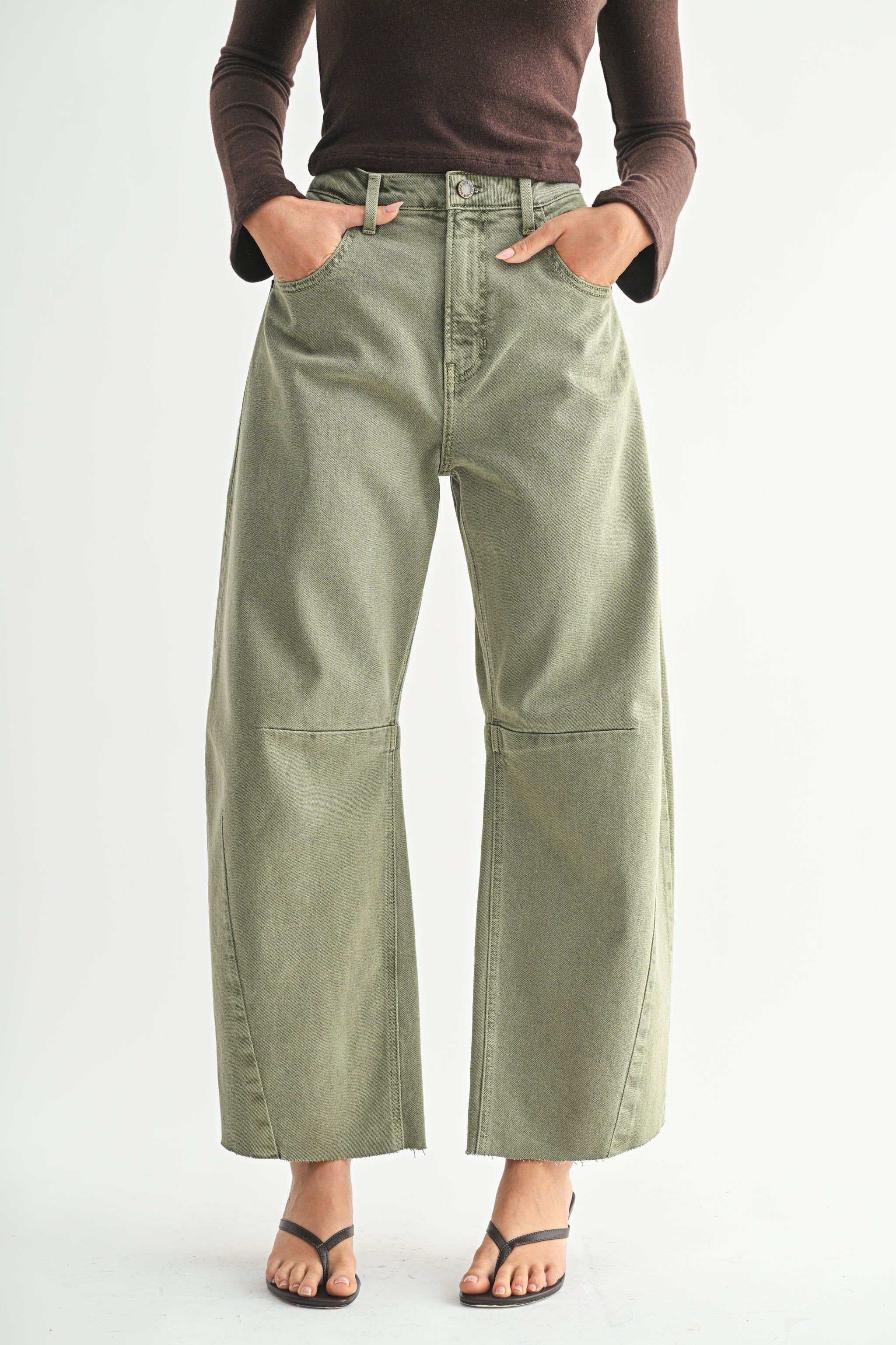 【WHO.A.U】Steve Wide Pants WHO.A.U - Steve Wide Pants(Brushed)_WHTME4T21U