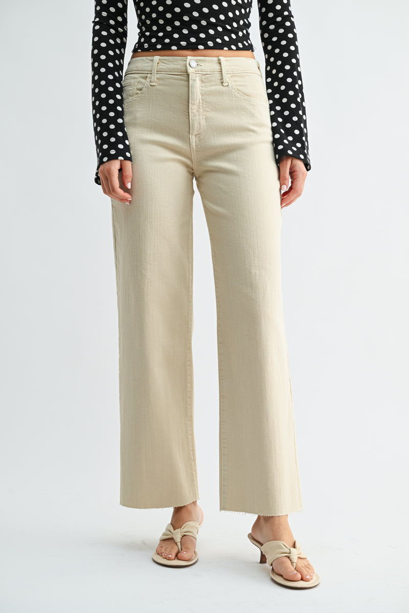 The Mid Rise Classic Straight – Just Black Denim