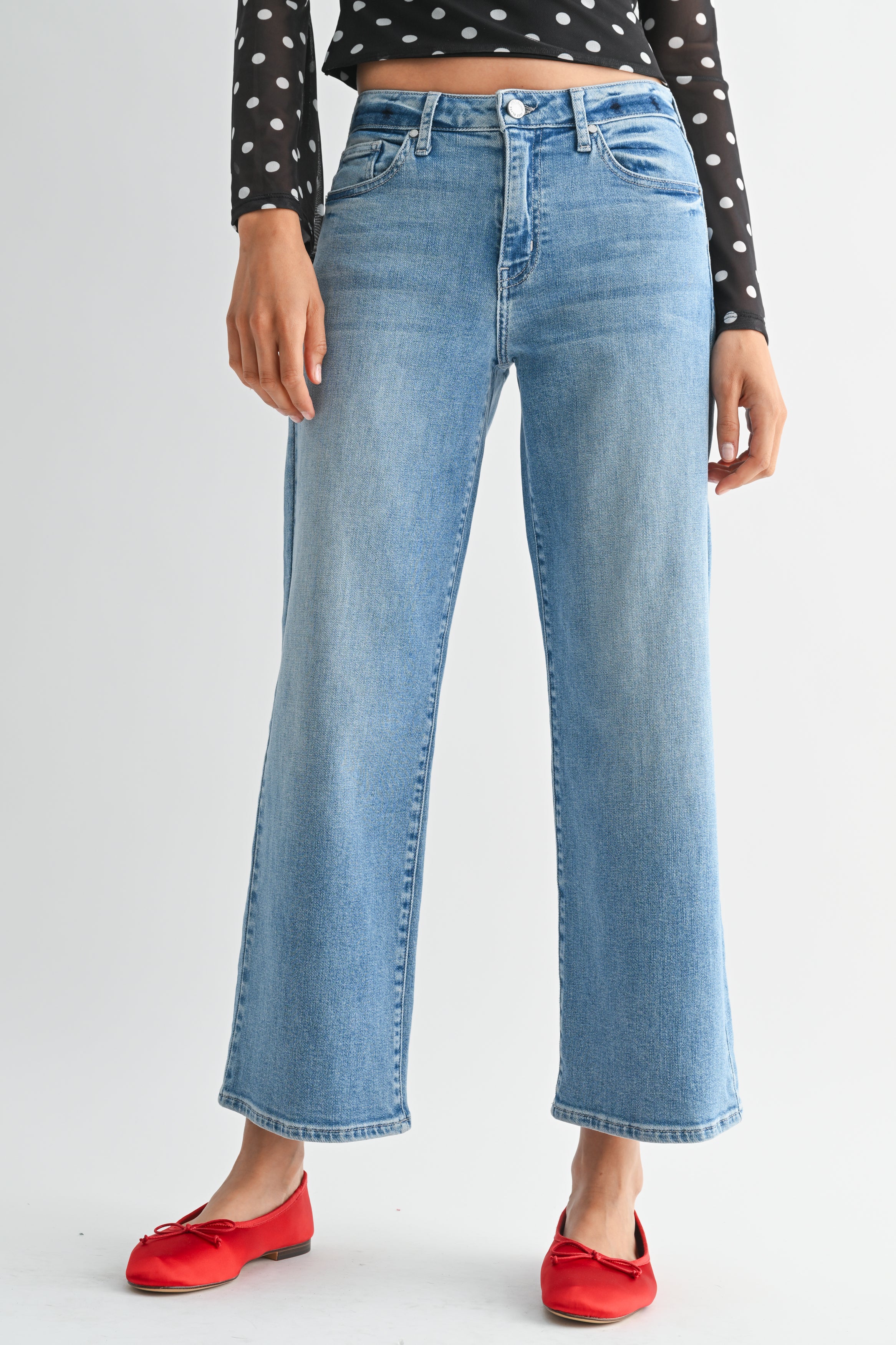 【2000Archives】24fw MEGAN WIDE DENIM MEGAN WIDE DENIM (VINTAGE BLACK) - 2000 Archives