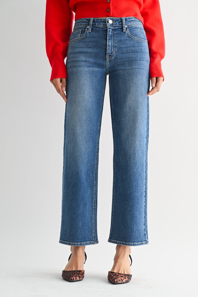 Jeans Keep In Touch - Noir Denim - Taille 9/10 - Coupe Bootcut - Occasion Très Bon état