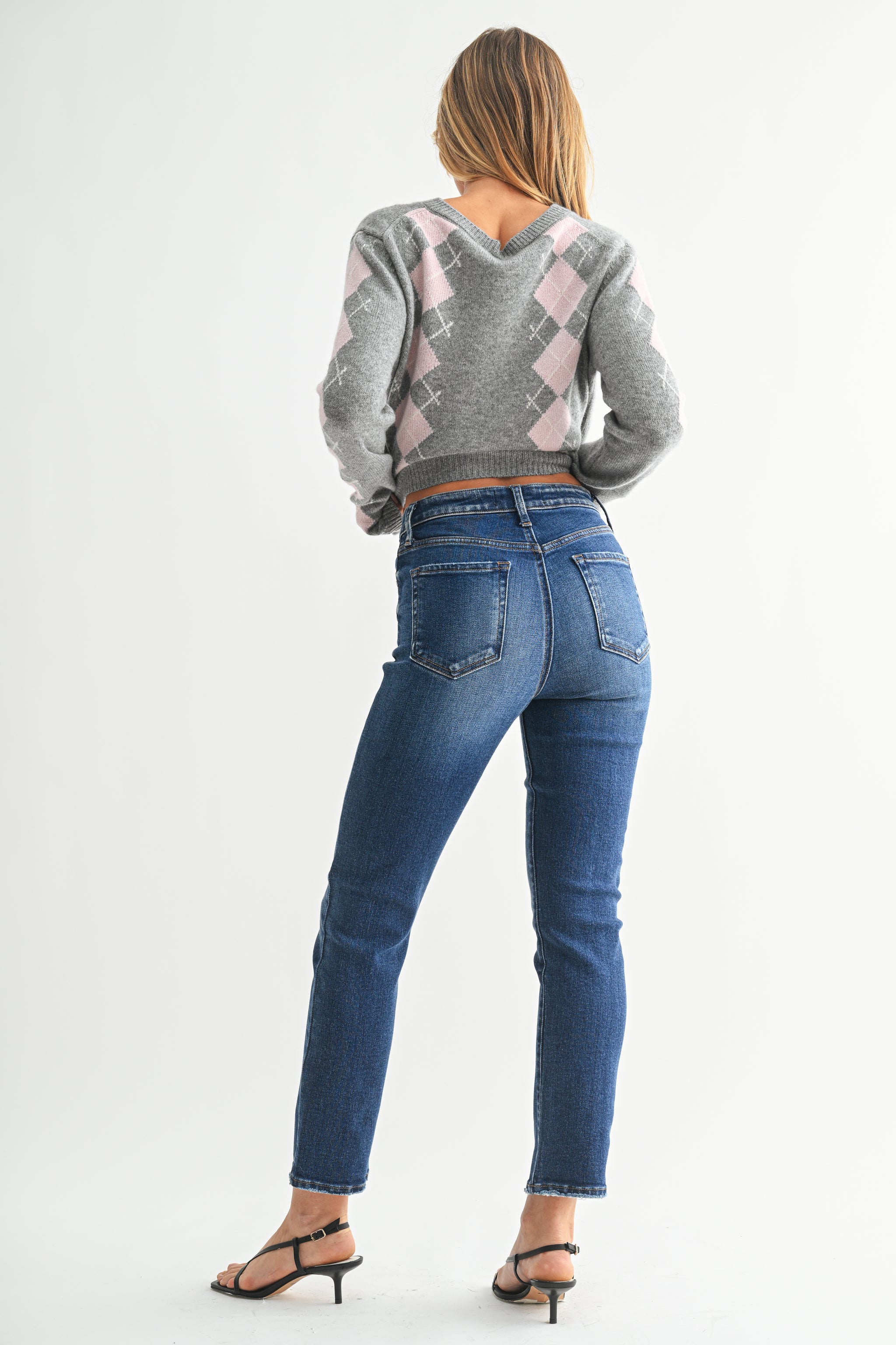 The Cropped Pencil Jean – Just Black Denim