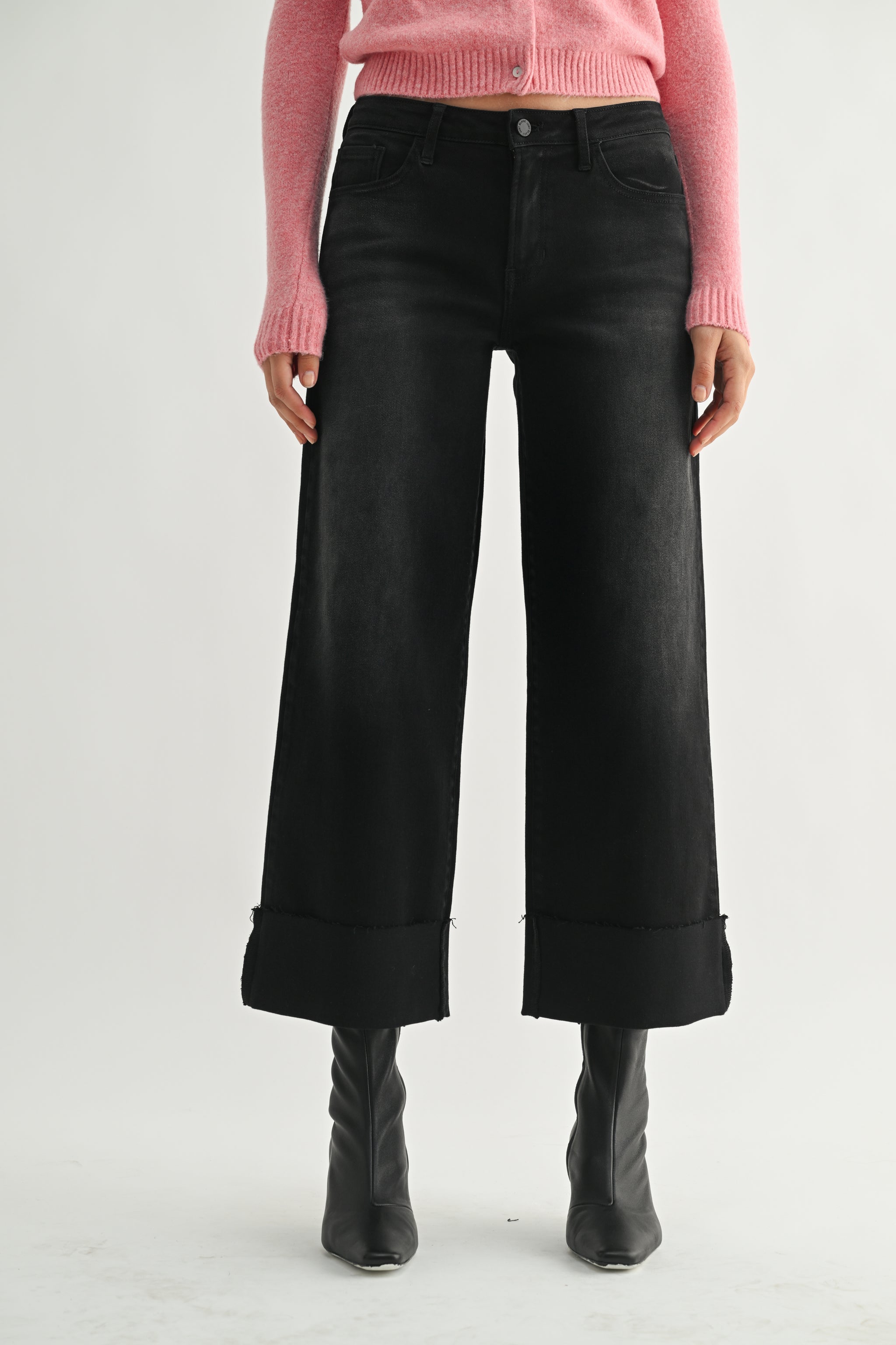 ボトムス SOOR PLOOM Retro Jean, Black Denim SOOR PLOOM Retro Jean, Black Denim