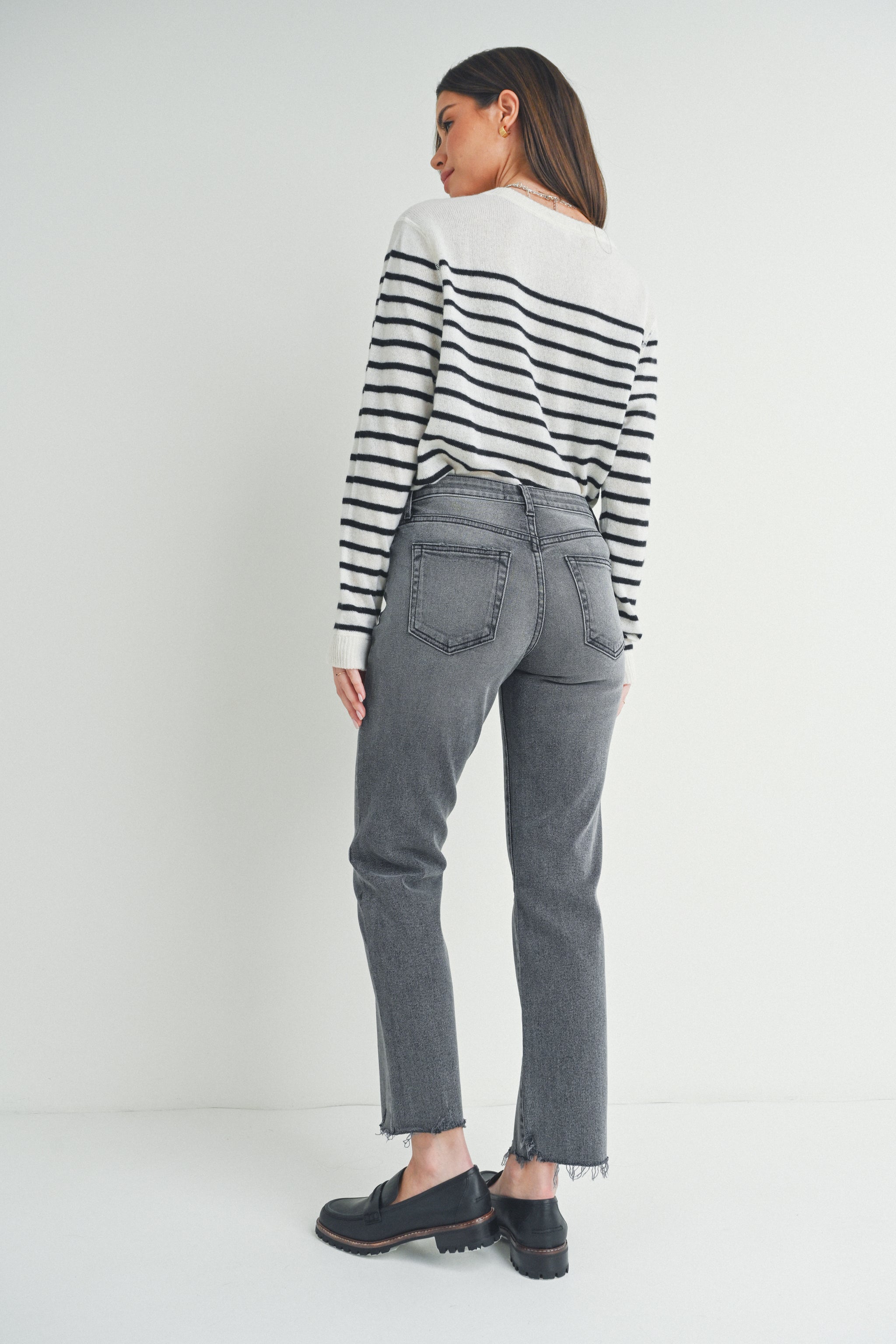 当店の記念日 Vintage just waist straight denim pants｜ACLENT