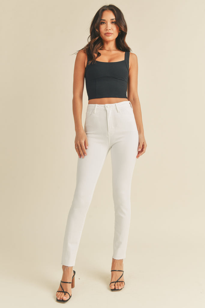 ONLY - Vaqueros negros denim jdyNewnikki Life Skinny Fit Mujer