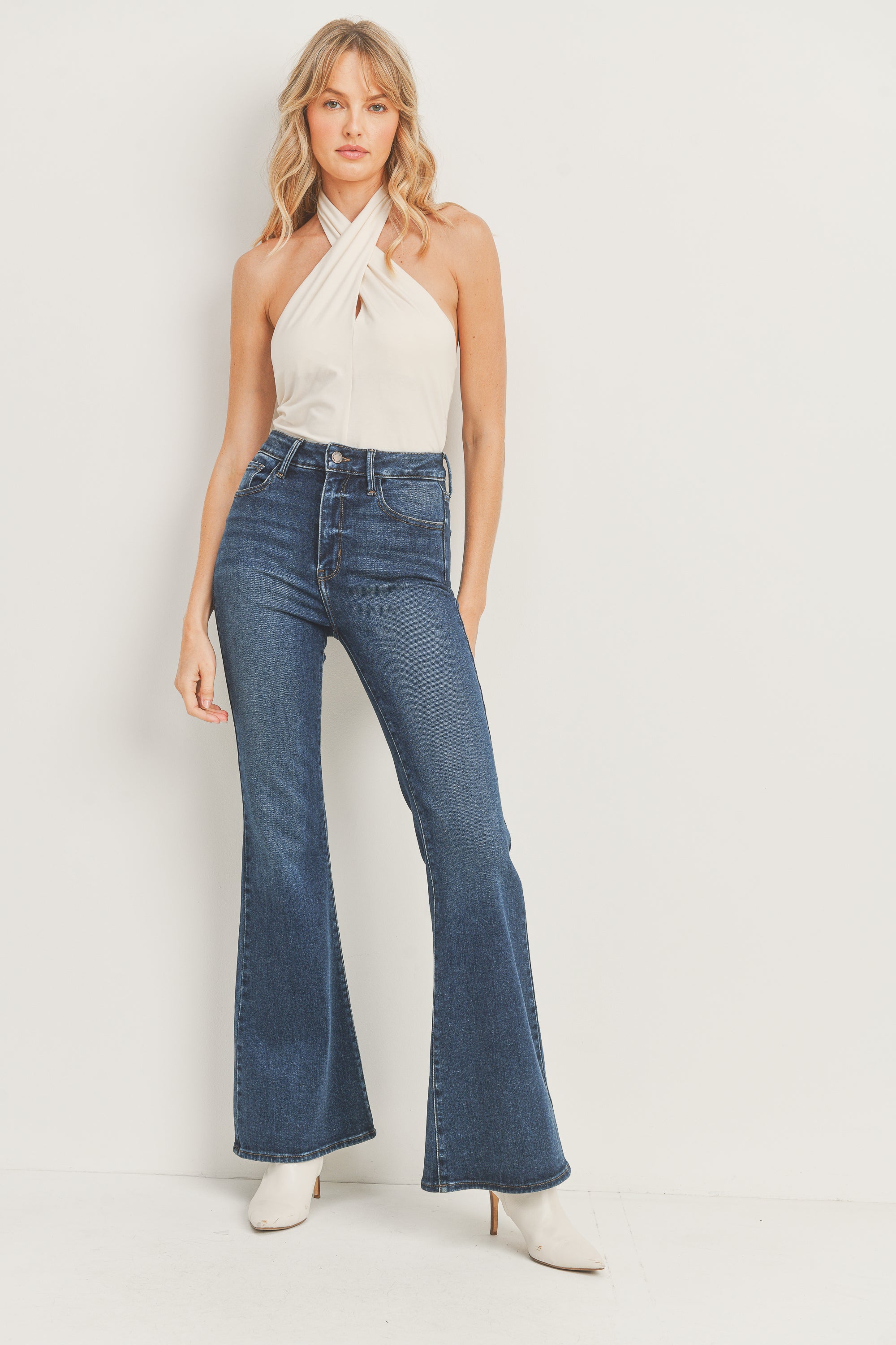 Flared Jeans Skinny Jeans Petite Donna International Concepts